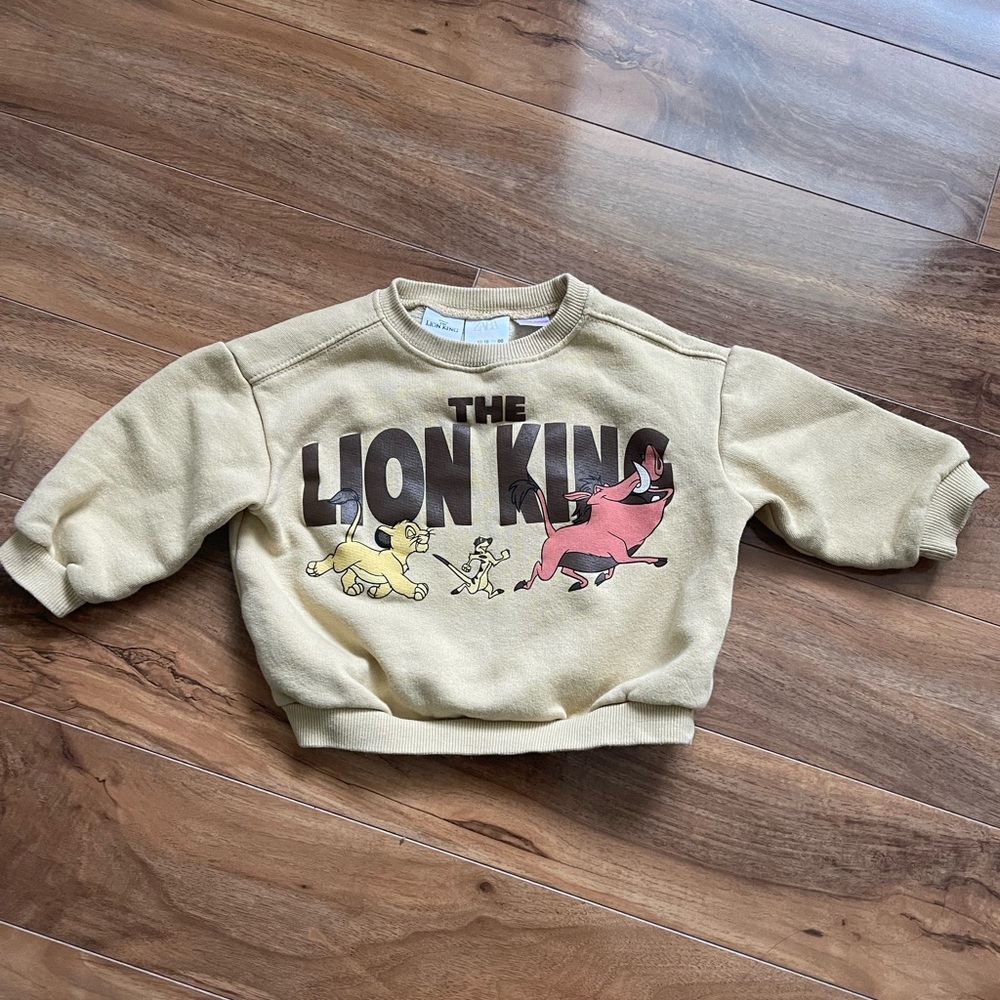Zara The Lion King Sweatshirt
